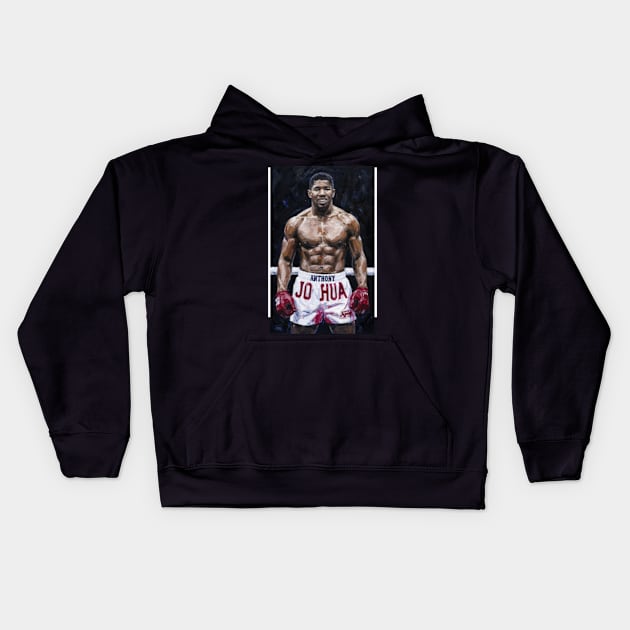 Anthony joshua Kids Hoodie by TshirtMA